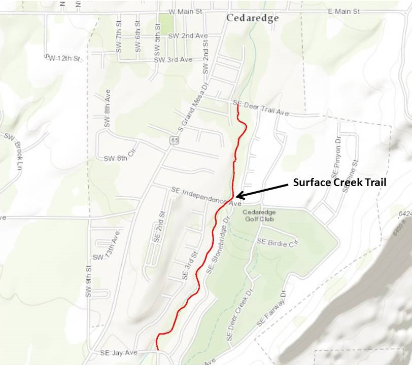 Surface Creek Trail